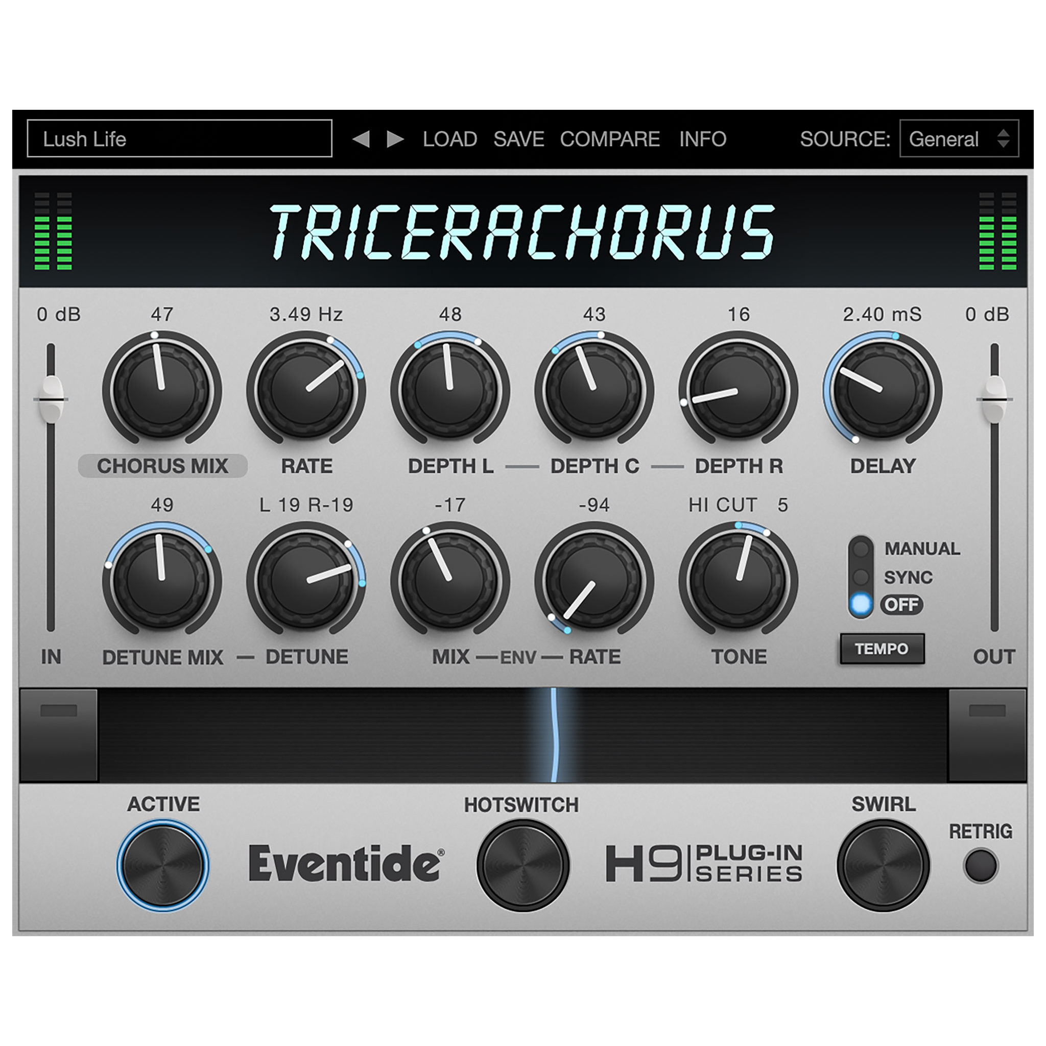 TriceraChorus User Interface